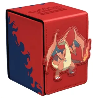 CAJA DE MAZO ALCOVE FLIP DECK CHARIZARD Y POKÉMON - ULTRA PRO