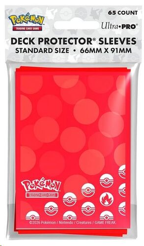 FUNDAS STANDARD FUEGO POKÉMON - ULTRA PRO