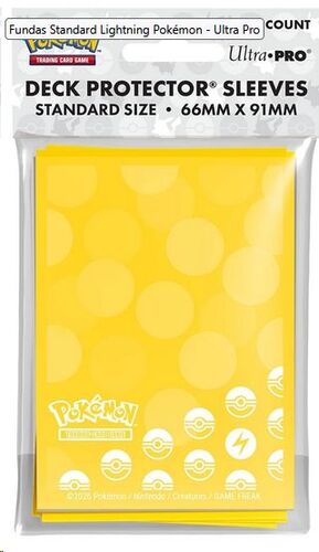 FUNDAS STANDARD ELÉCTRICO POKÉMON - ULTRA PRO