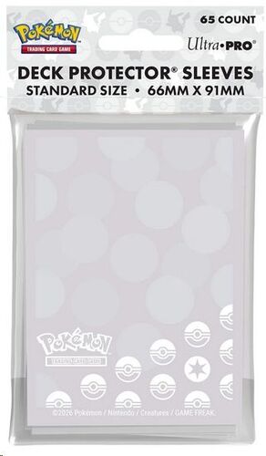FUNDAS STANDARD INCOLORO POKÉMON - ULTRA PRO