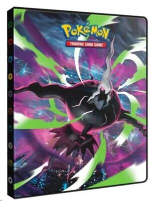 POKEMON MEGAEVOLUCIONES ARCHIVADOR 9 BOLSILLOS PITCH BLACK