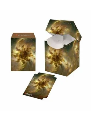 MAGIC EE DECK BOX 100+ CELESTIAL LANDS PLAINS ULTRA PRO                    