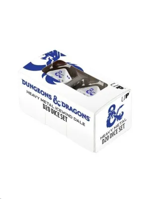 DUNGEONS & DRAGONS DICE SET DE 20 HEAVY METAL ICEWIND DALE