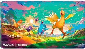 TAPETE HOLOFOIL PLAYMAT FINAL FANTASY MAGIC THE GATHERING ULTRA PRO