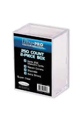 DECK BOX ULTRA PRO ACRILICA TRANSPARENTE (250 CARTAS)                      