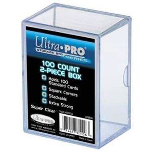 DECK BOX ULTRA PRO ACRILICA TRANSPARENTE (100 CARTAS)                      