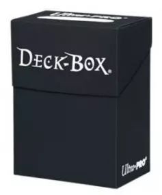 CAJA DE MAZO DECK BOX SOLID NEGRO ULTRA PRO                                                           