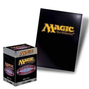 DECK BOX ULTRA PRO MAGIC + 80 FUNDAS OFICIALES DE TORNEO                   