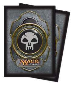 DECK PROTECTOR ULTRA PRO MAGIC SIMBOLO MANA NEGRO 3 (80)                   