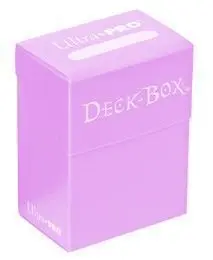 DECK BOX ULTRA PRO SOLID PINK (ROSA) DECK BOX ULTRA PRO SOLID PINK (ROSA)