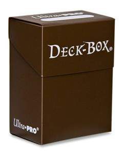 DECK BOX ULTRA PRO BROWN                                                   