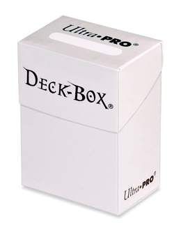 DECK BOX ULTRA PRO WHITE                                                   