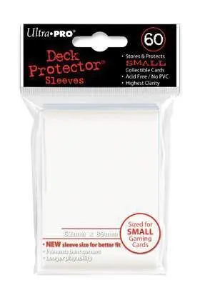 YU-GI-OH DECK PROTECTOR ULTRA PRO BLANCO (60) - 62X89MM                    