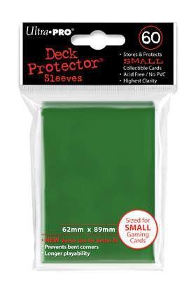YU-GI-OH DECK PROTECTOR ULTRA PRO VERDE (60) - 62X89MM                     
