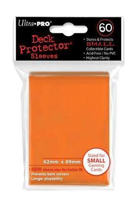 YU-GI-OH DECK PROTECTOR ULTRA PRO NARANJA (60) - 62X89MM                   