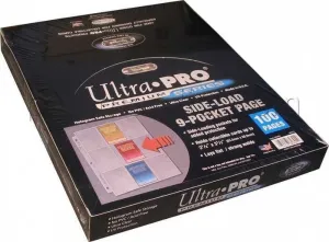 HOJA 9 BOLSILLOS PORTFOLIO ULTRA-PRO PREMIUM SERIES (CARGA LATERAL) HOJA 9 BOLSILLOS PORTFOLIO ULTRA-PRO PREMIUM SERIES (CARGA LATERAL)