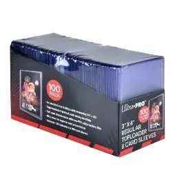 FUNDAS TOPLOADER REGULAR ULTRA PRO 100 UNIDADES