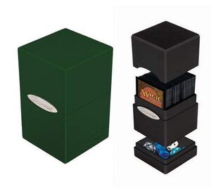 DECK BOX SATIN TOWER ULTRA PRO VERDE                                       