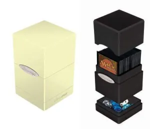 DECK BOX SATIN TOWER ULTRA PRO BLANCO                                      