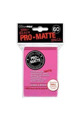 MINI DECK PROTECTOR MATE (60) - BRIGHT PINK (ROSA BRILLANTE)               