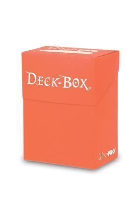 DECK BOX ULTRA PRO SOLID PEACH (MELOCOTON)                                 