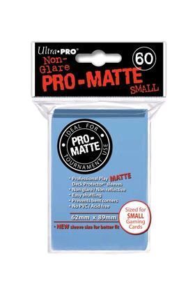 MINI DECK PROTECTOR MATE (60) - LIGHT BLUE (AZUL CLARO)                    