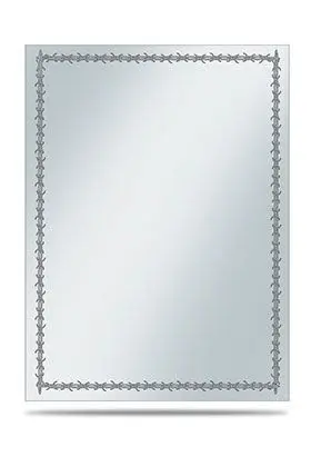 DECK PROTECTOR SLEEVE COVER (50) - BARBED WIRE                             