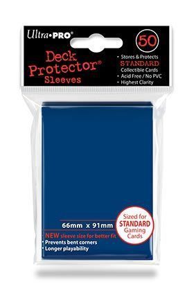 DECK PROTECTOR METALLIC SAPPHIRE (ZAFIRO) (50) 66X91 MM                    