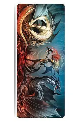TAPETE ULTRA-PRO ILUSTRADO TAMAÑO MESA 6 FT. (183X76 CM.) REALMS OF HAVOC  