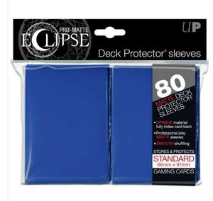 DECK PROTECTOR SLEEVE ECLIPSE (80) LIGHT BLUE 66X91 MM                     