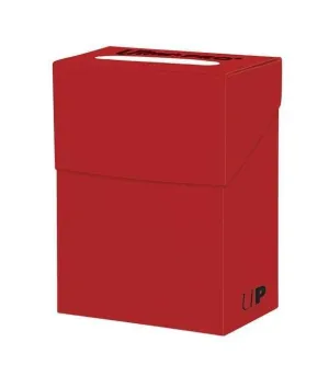 DECK BOX NEW SOLID ULTRA PRO RED (ROJO)                                    