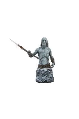 JUEGO DE TRONOS CAMINANTE BLANCO BUSTO RESINA 33 CM                        