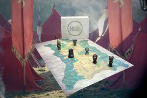 JUEGO DE TRONOS SET MARCADORES Y MAPA HBO                                  