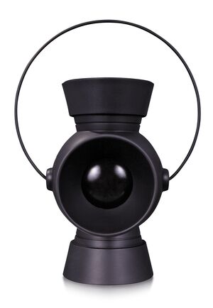 GREEN LANTERN BLACK LANTERN BATERIA CON ANILLO REPLICA 29 CM               