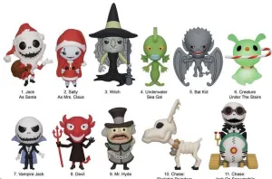 PESADILLA ANTES DE NAVIDAD COLGANTES PVC 3D