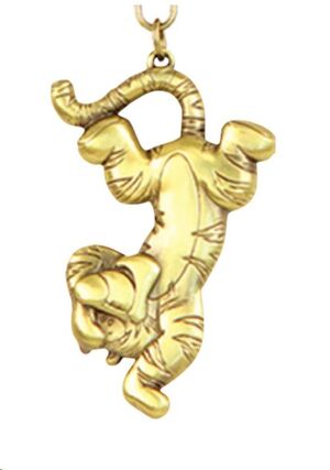 WINNIE-THE-POOH LLAVERO ESTAÑO TIGGER