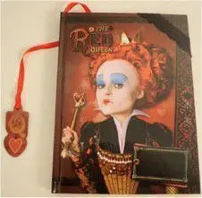 ALICIA EN EL PAIS DE LAS MARAVILLAS DIARIO HOLOGRAFICO REINA ROJA