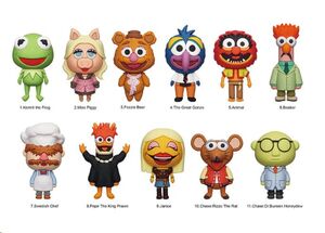 THE MUPPETS COLGANTES PVC 3D SERIE 48