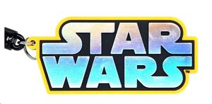 STAR WARS COLGANTE TACTO SUAVE PVC LOGO