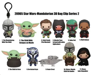 STAR WARS MANDALORIAN 3D COLGANTES PVC SERIES 2