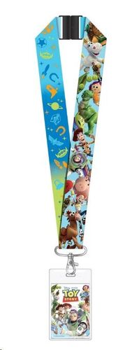 TOY STORY LANYARD CON TARJETERO