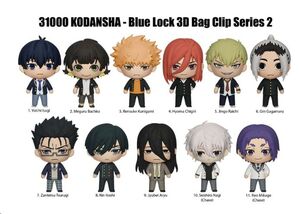 BLUE LOCK 3D COLGANTE PELUCHE SERIE 2