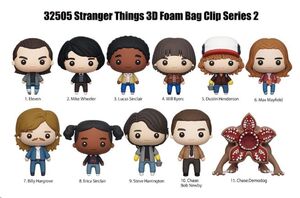 STRANGER THINGS COLGANTES PVC 3D SERIES 2