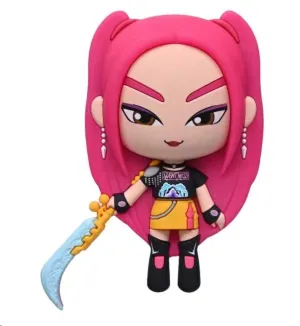 KPOP DEMON HUNTERS IMÁN DE ESPUMA 3D MIRA