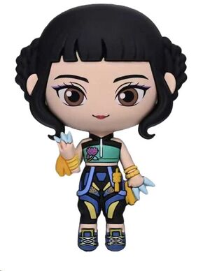 KPOP DEMON HUNTERS IMÁN DE ESPUMA 3D ZOEY