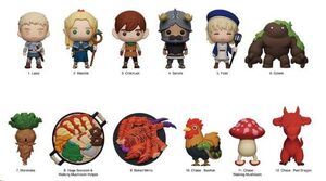 TRAGONES Y MAZMORRAS COLGANTES PVC SERIES 1