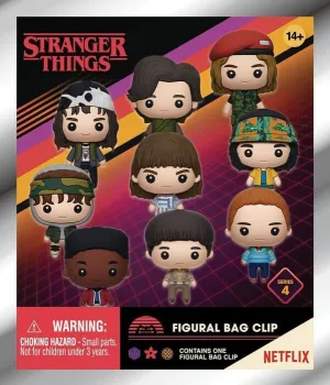 STRANGER THINGS COLGANTES PVC 3D SERIES 4