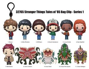 STRANGER THINGS TALES OF '85 3D COLGANTES DE PVC SERIE 1