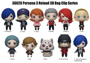 SHIN MEGAMI TENSEI: PERSONA 3 3D COLGANTES PELUCHE SERIES 1