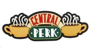 FRIENDS IMÁN CENTRAL PERK LOGO